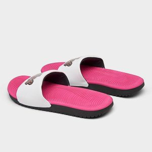 Nike-ciabatte-mare-bambino-bianco-fucsia-de-caro-calzature