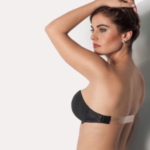 Reggiseno Magdalena by Selene con schiena e spalline trasparenti