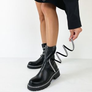 anfibi-neri-elasticizzati-con-cavigliera-di-strass-de-caro-calzature-3