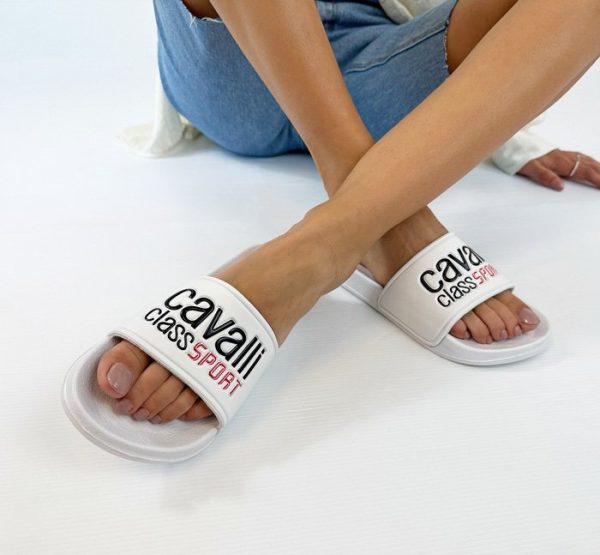 ciabatte-da-bagno-Cavalli-Class-slides-in-gomma-bianco-De-Caro-Calzature-3