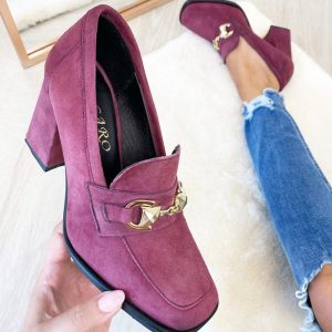 decollete-vera-pelle-scamosciata-bordeaux-de-caro-calzature-1