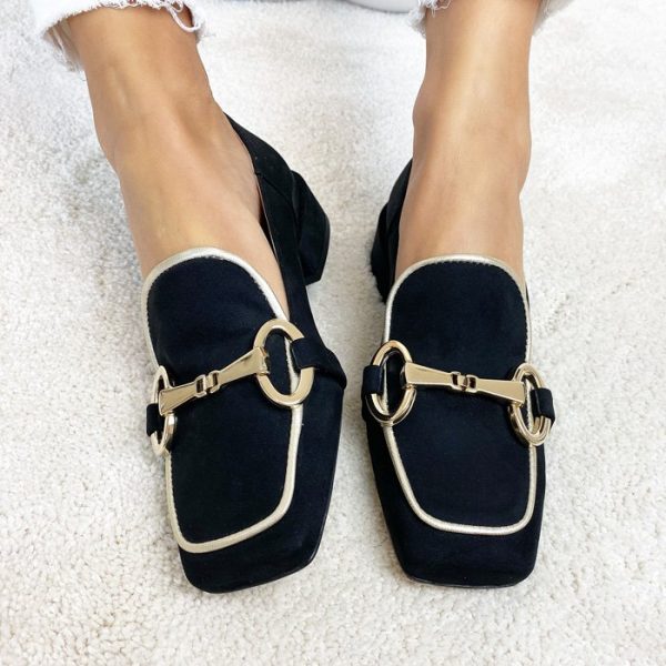 mocassini-eleganti-nero-oro-ballerine-con-fibbia-de-caro-calzature