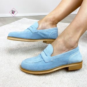 Mocassini Welcome vera pelle scamosciati eleganti