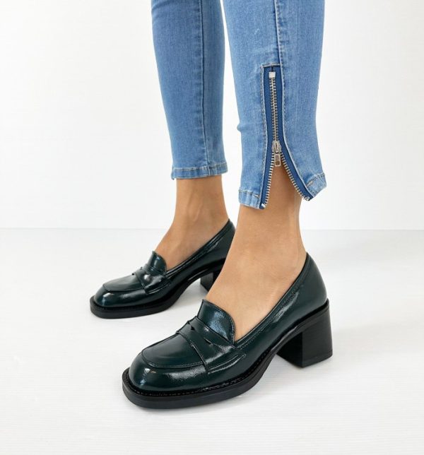 mocassini-naplak-verde-lucido-tacco-comodo-de-caro-calzature-4