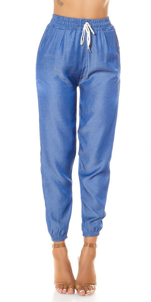 pantaloni-morbidi-blu-de-caro-calzature