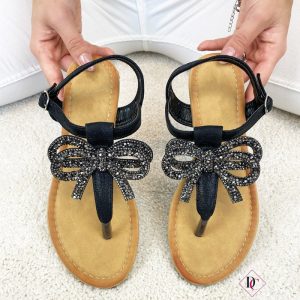 sandali-bassi-infradito-nero-con-strass-eleganti-de-caro-calzature-1