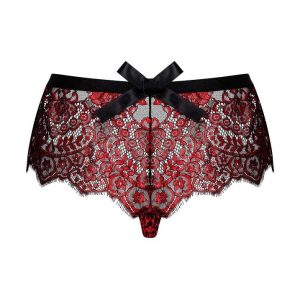 shorties-redessia-rosso-e-nero-de-caro-calzature