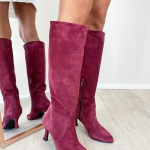 stivali-con-tacco-comodo-camoscio-bordeaux-de-caro-calzature-4