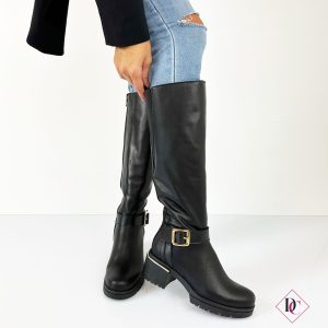 stivali-neri-vera-pelle-con-gambale-elasticizzato-tacco-comodo-de-caro-calzature-3