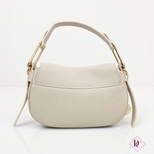 borsa beige elagante pochette con tracolla de caro 2