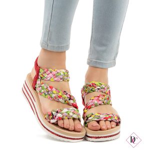 Sandali bassi Mercury morbidoni con zeppa comoda