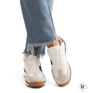 sneakers bianco scarpe comode da passeggio de caro calzature