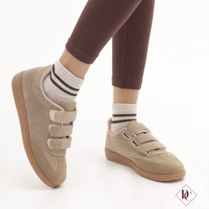 Sneakers Manuela casual sportive con chiusura strappo
