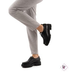 inglesine nere vera pelle sneakers eleganti de caro calzature (4)