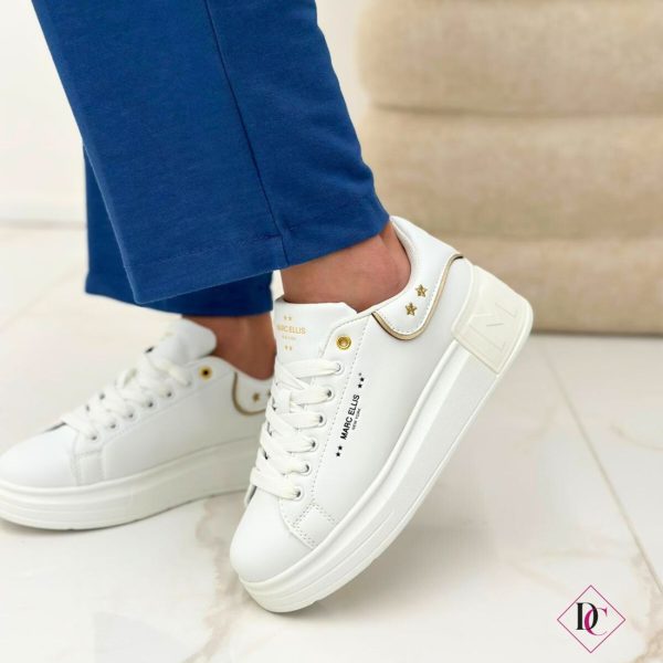sneakers bianche con zeppa marc ellis de caro calzature (6)