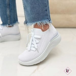 sneakers bianche primaverili estive leggere de caro calzature (4)