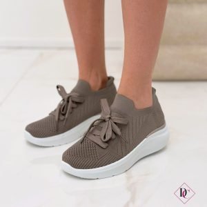 sneakers khaki primavera estate ultra morbide de caro calzature (5)