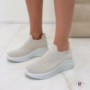 sneakers slip on beige primavera estate de caro calzature (3)