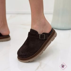 sandali bassi vera pelle sabot comodi cacao de caro calzature (7)